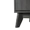 Flash Furniture Hatfield TV Stand in Black Wash for 65+ Inch TV's w/Adjust Center Shelf and Dual Soft Close Doors EM-TV1801-BK-GG - alternate 2